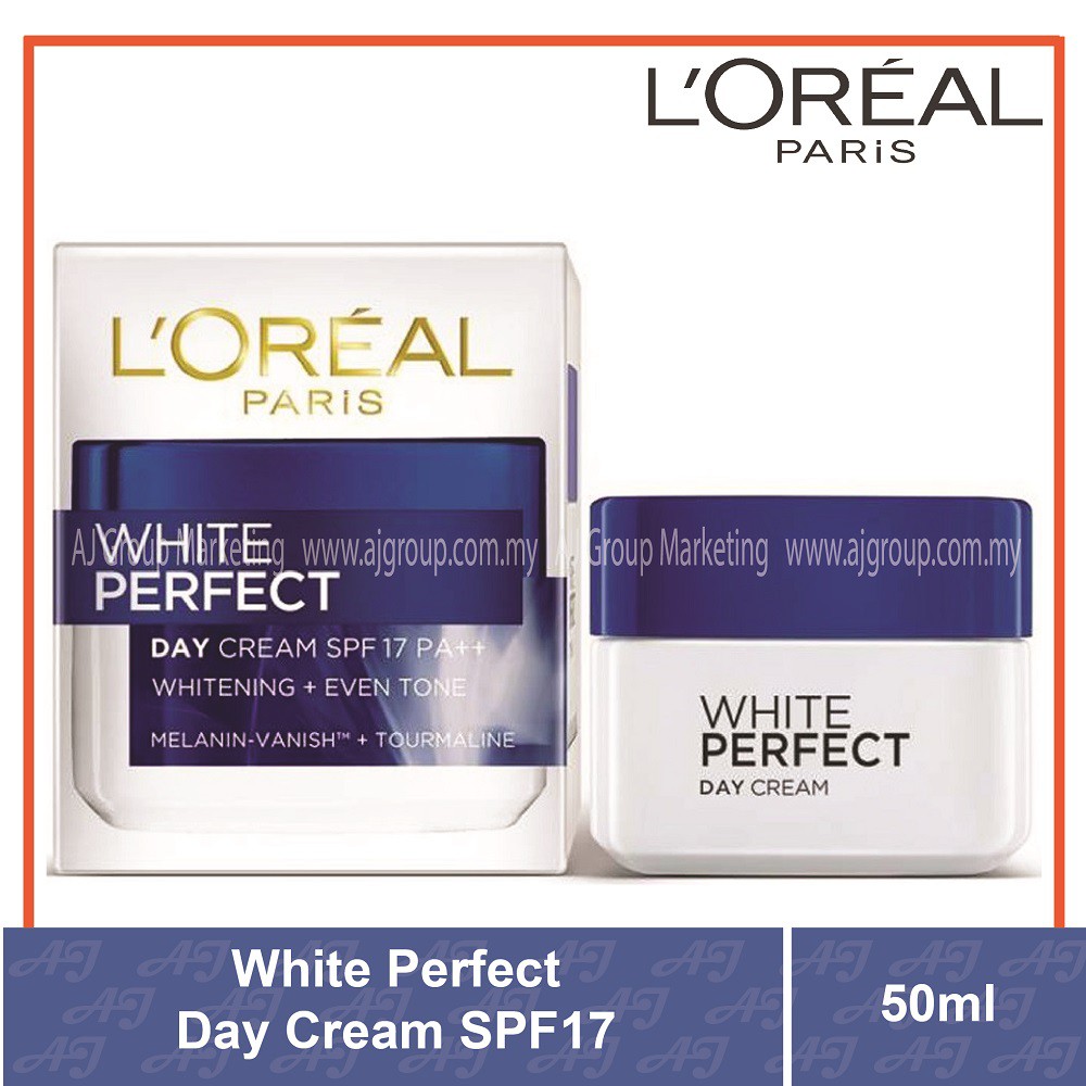 Loreal White Perfect Day Cream Spf17 50ml Shopee Malaysia