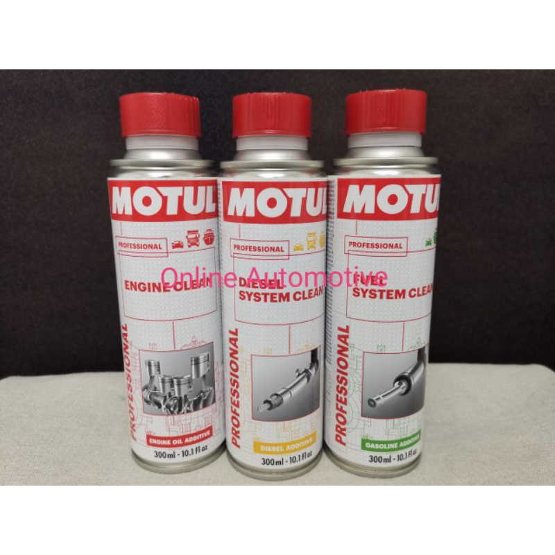 Motul Additives (Engine Clean, Diesel System Clean, Fuel System Clean