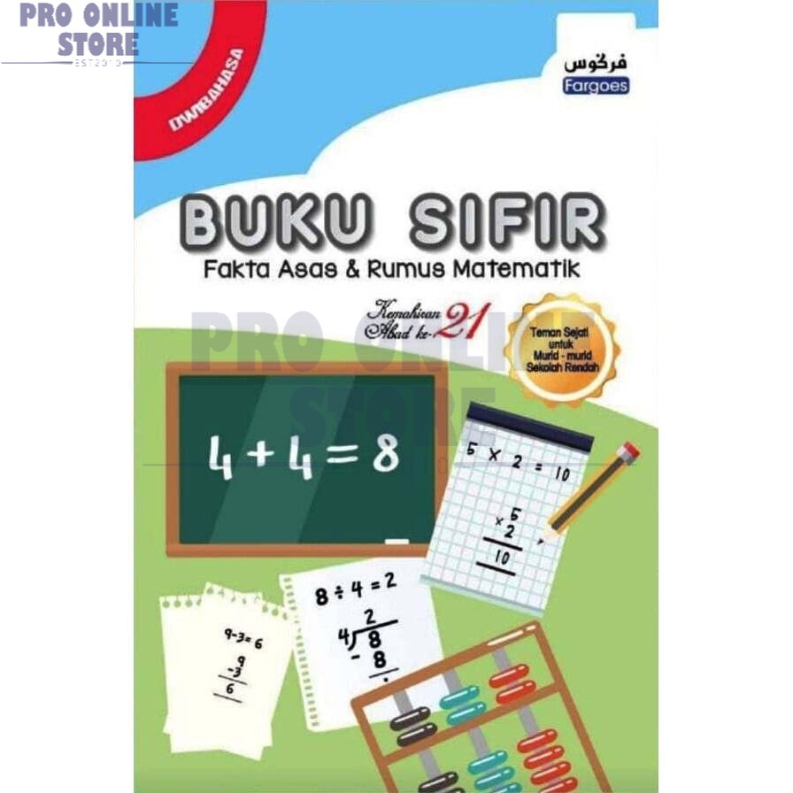 Fargoes Buku Sifir (Pocket Size) | Shopee Malaysia