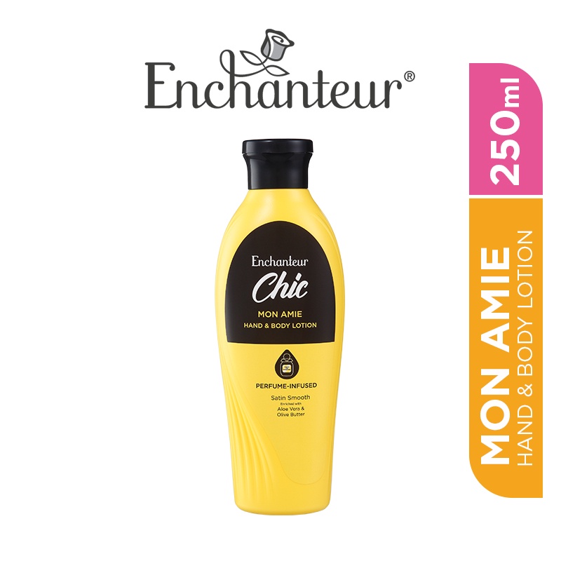 ENCHANTEUR Chic Mon Amie Hand & Body Lotion 250ml LongLasting Scent
