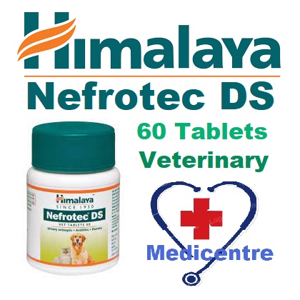 EXP 2026 Himalaya Nefrotec DS 60 Tablet Batu Karang Joint Care, Kidney Stone, Urinary for Cat Dog RENAL S/D K/D C/D