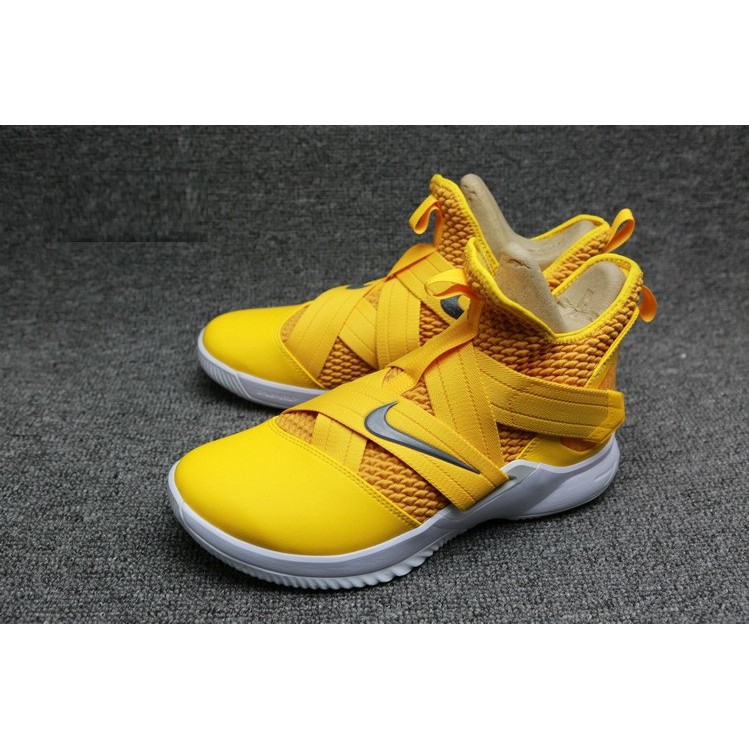 lebron james shoes yellow