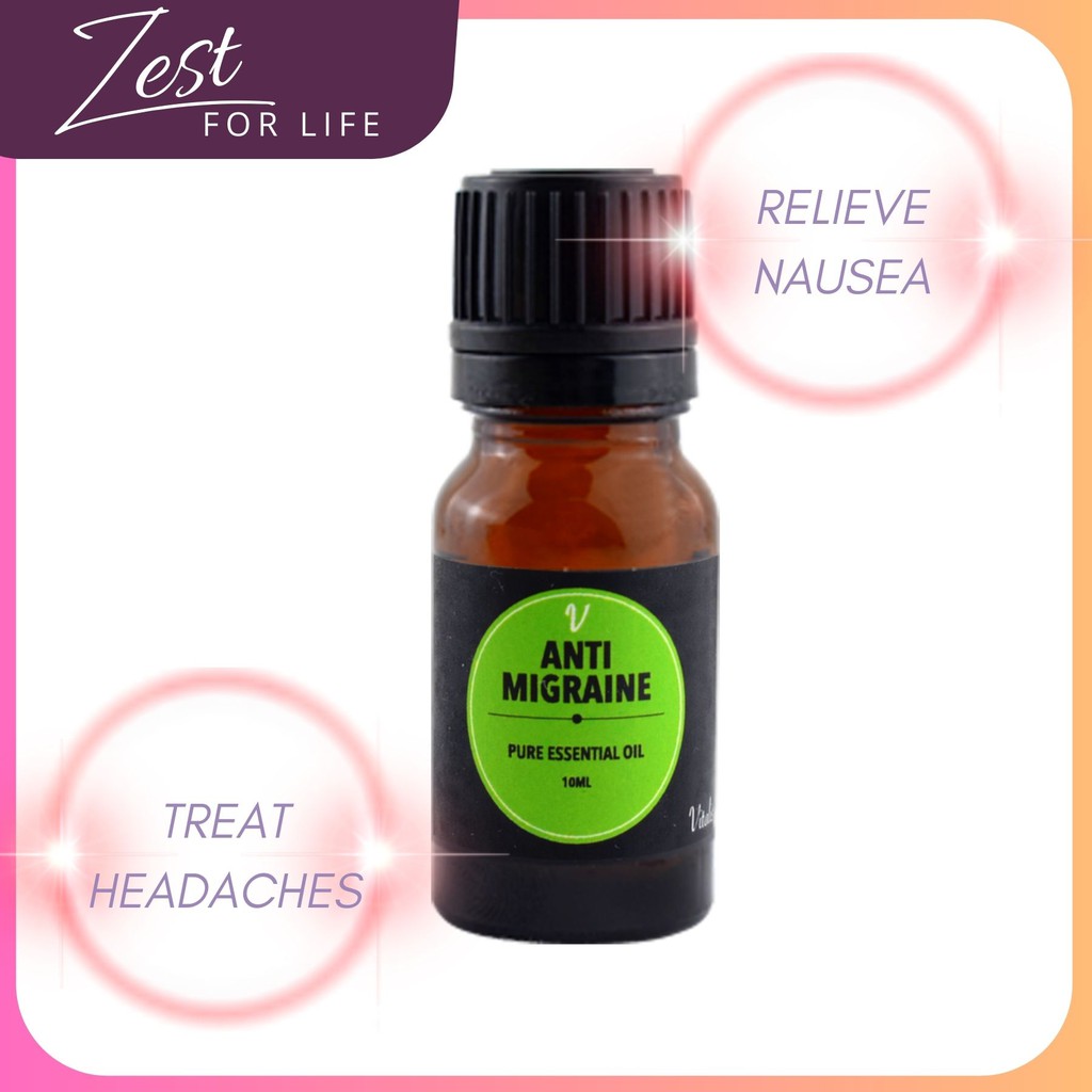 Anti Migraine Essential Oil 10ml Aroma Fragrances Air Diffuser Aromatherapy Fragrance Perfume