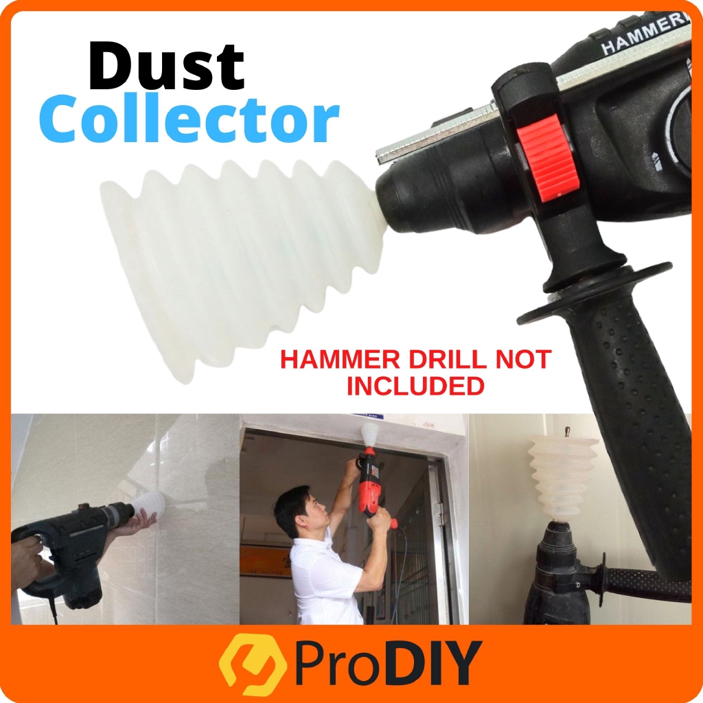 Drill Dust Cover Rubber Impact Hammer Dust Collector Dustproof Device