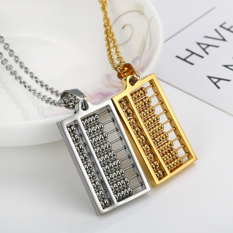 2019 new design hot sale stainless steel 18k gold plated women men abacus luckness pendant necklace rx006 shopee malaysia 2019 new design hot sale stainless steel 18k gold plated women men abacus luckness pendant necklace rx006