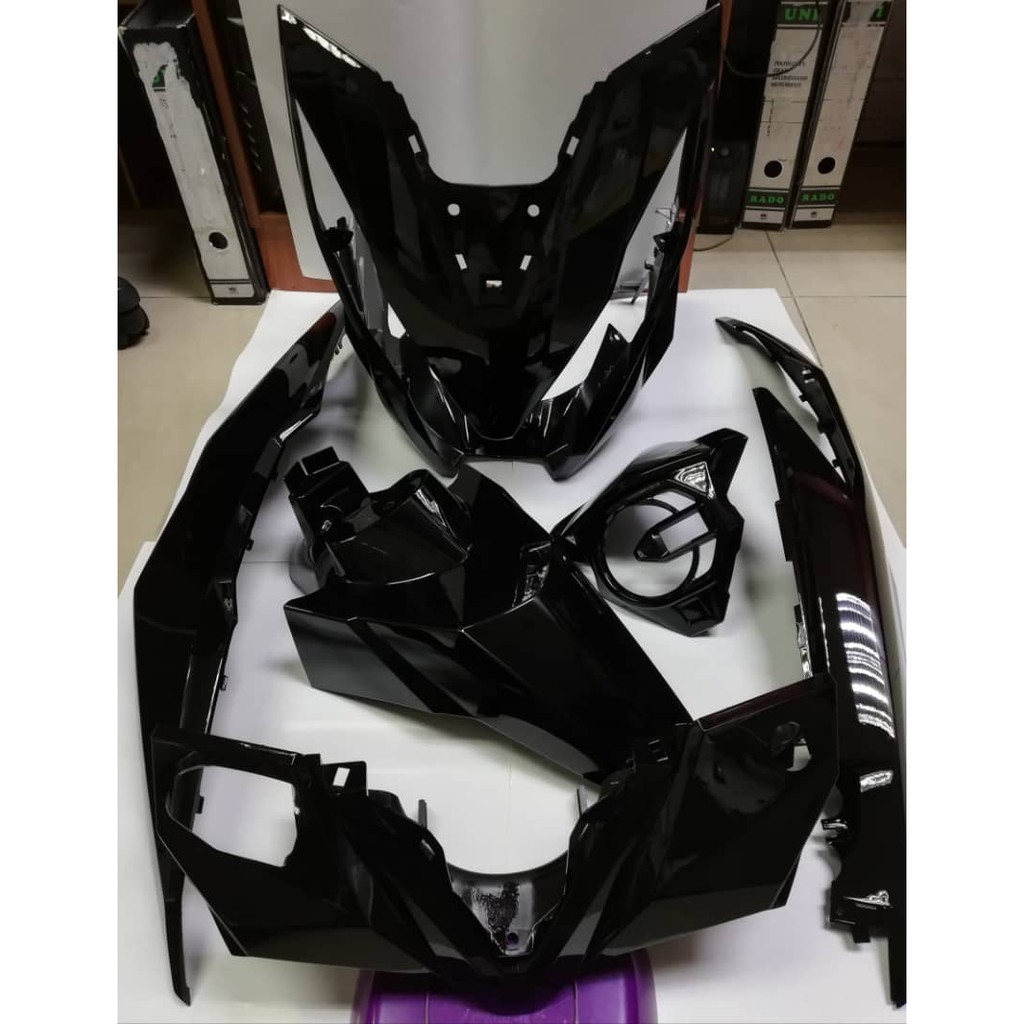 Cover Set Honda Beat Colour Black Shopee Malaysia