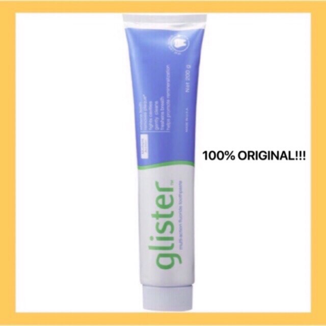 Amway Glister Toothpaste 200g Ubat Gigi 100 Original Shopee Malaysia