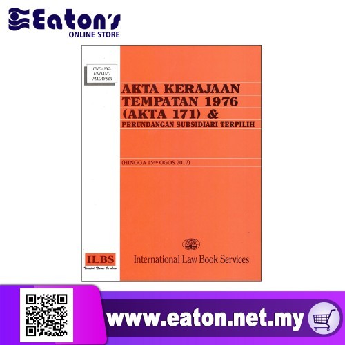 Ilbs Akta Kerajaan Tempatan 1976 Akta 171 Shopee Malaysia