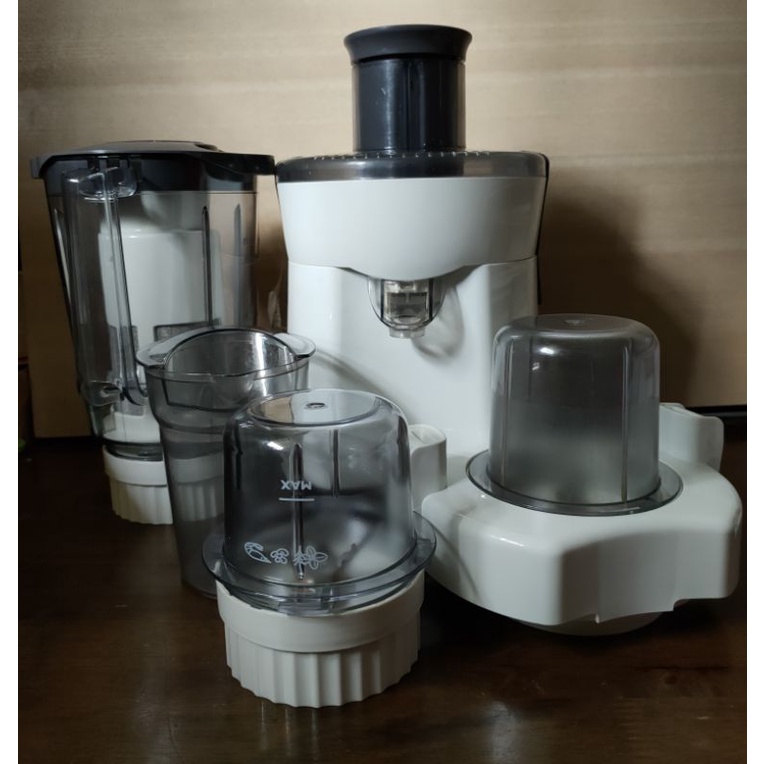 PHILIPS HR1847 JUICE EXTRACTOR 4 IN 1 (blender,juicer,grinder, chopper) Shopee Malaysia