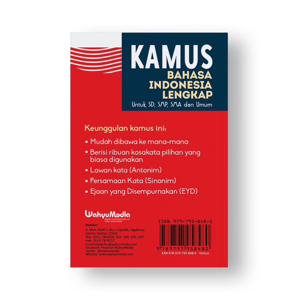 Original Indonesian Wahyumedia Dictionary Book Plus Eyd Sinonim Original Shopee Malaysia