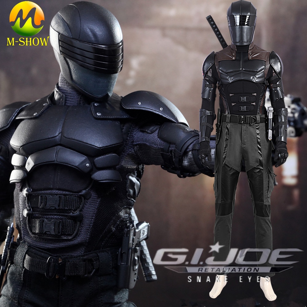 G I Joe Retaliation Cosplay Snake Eyes 