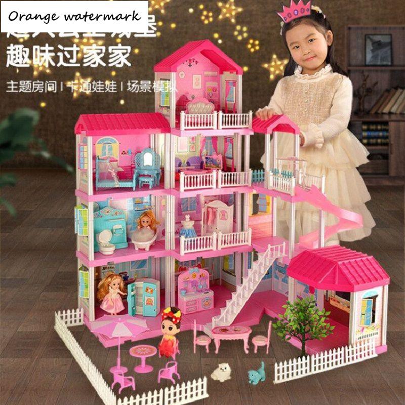 barbie big house set