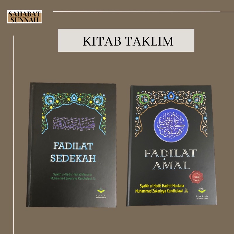 KITAB TAKLIM FADHILAT AMAL & FADHILAT SEDEKAH | Shopee Malaysia