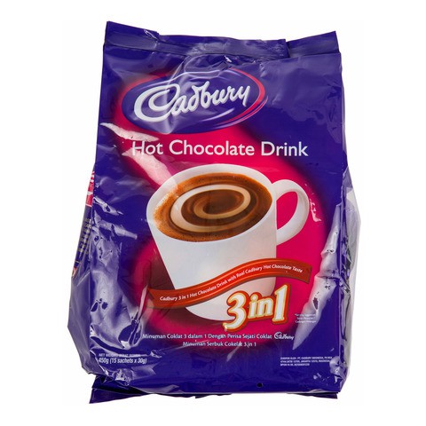 Cadbury Hot Chocolate Drink (3 in 1) | Shopee Malaysia