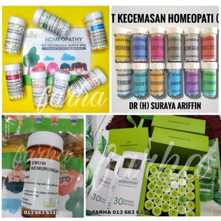Homeopathy Emergency Kit Kecemasan Homeopati by Zarraz Medicare