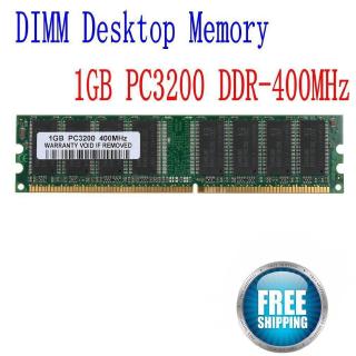 PC1-3200 DDR1 184pin 400MHz PC Desktop DIMM Ram Non-ECC New Memory 4GB 4x 1GB 