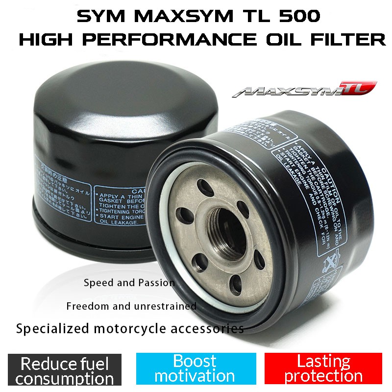 SYM MAXSYM TL 500 ABS OIL FILTER Scooter Oil Filters