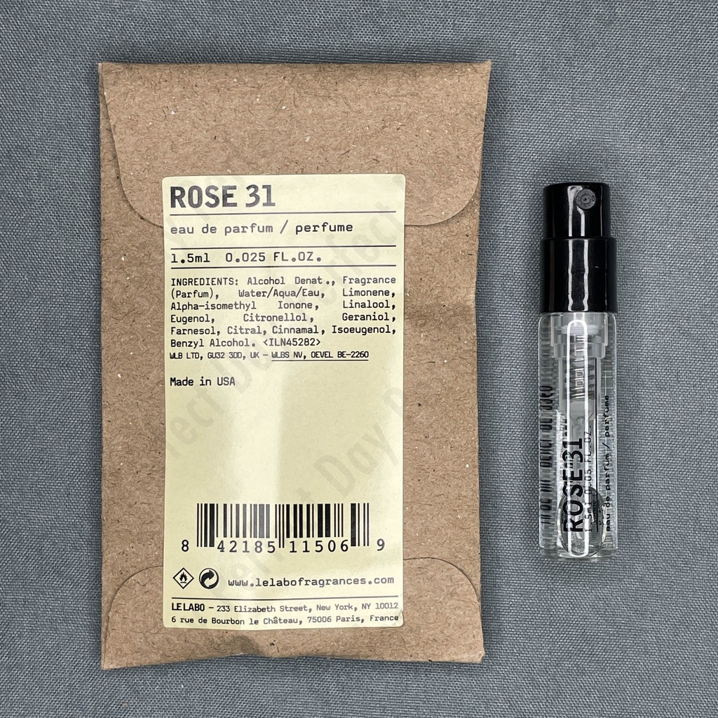 Perfume Sample」Le Labo Rose 31, 2006 1.5ML | Shopee Malaysia Perfume Sample」Le Labo Rose 31, 2006 1.5ML | Shopee Malaysia