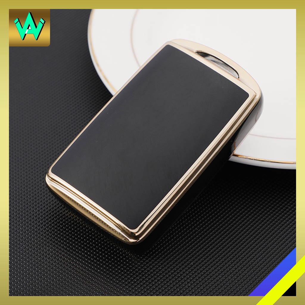 Mazda CX30 CX8 Key Cover Sarung Kunci Kereta 2022 Keyless Car Key Case TPU Marble Chrome Accessories