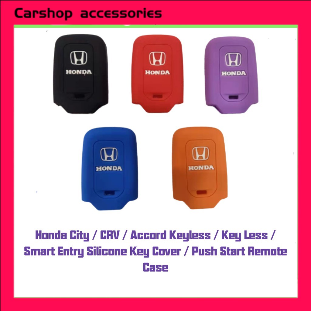 Honda City / CRV / Accord Keyless / Key Less / Smart Entry Silicone Key