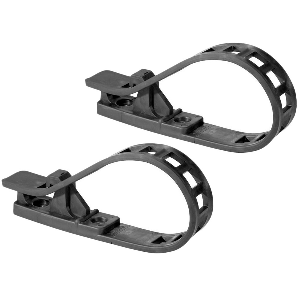 2x SR13114 Rubber Mount Mounting Clamp 13-114mm 20kg For Tools & Equipment