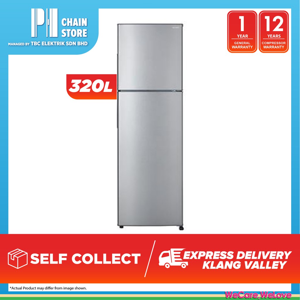sharp fridge 320l