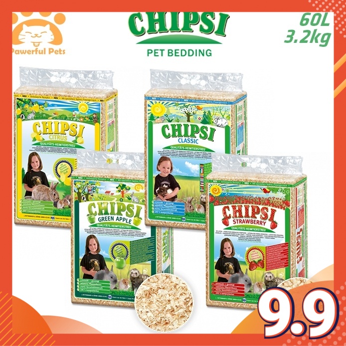Chipsi Pet Bedding Wood Shaving Pine Wood Chip Litter For Small Animal Hamster Rabbit Guinea Pig
