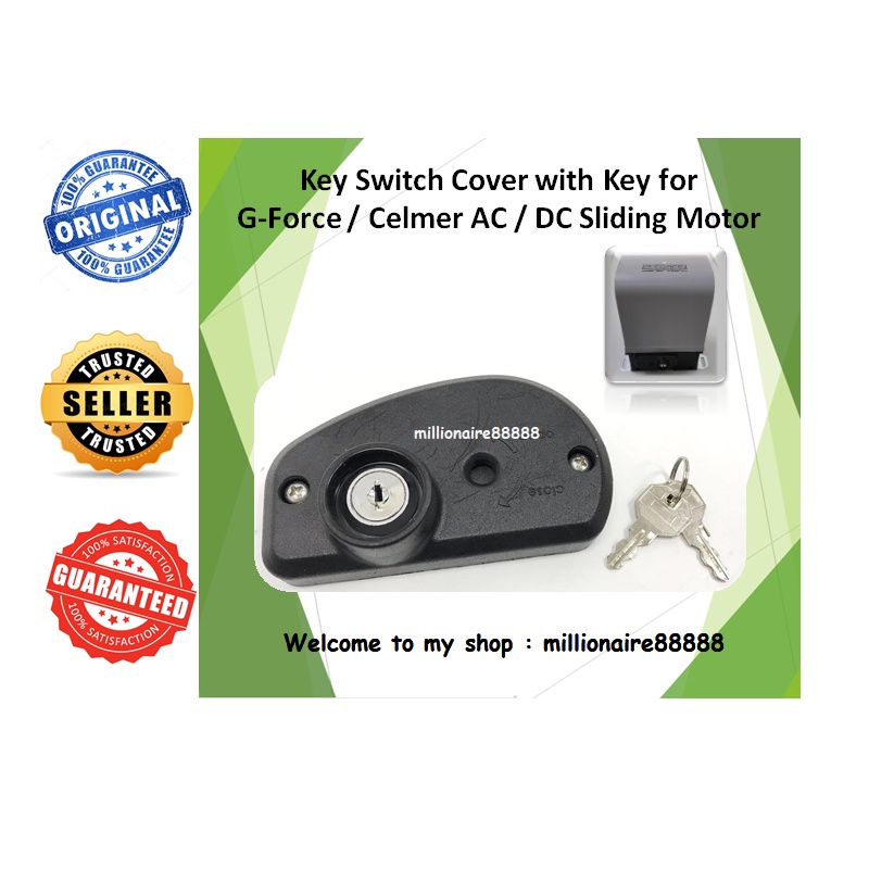 High Quality Key Switch Cover with Key Cam Lock for GForce Celmer AC