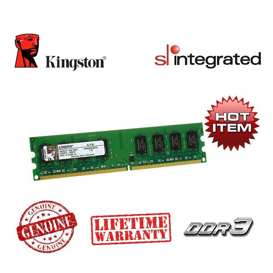 Kingston KVR16N11/8 Value DDR316008GB PC RAM Shopee Malaysia