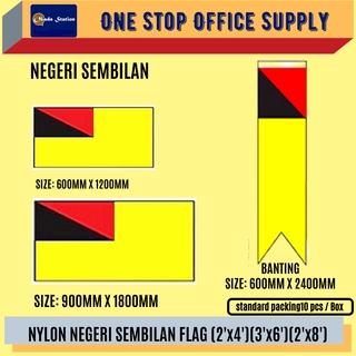 Bendera Negeri Sembilan : 2'x4'  Shopee Malaysia