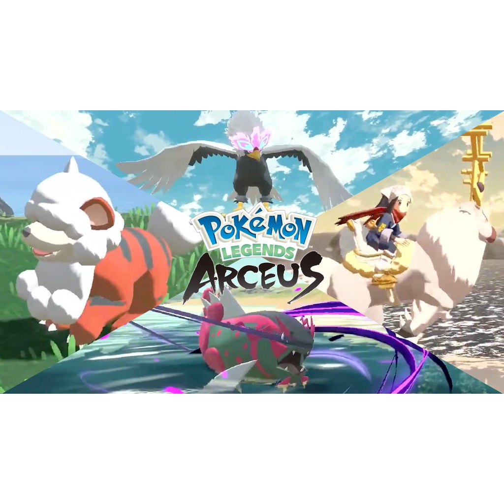 NSW Nintendo Switch Pokemon Legends Arceus Chi/Eng Version [Free Folding Fan or Pokemon TCG Card] #4