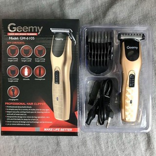 【🇲🇾 Ready Stock】 GEMMY GM-6105/6051/6077/HTC 1210A  Rechargeable Electric Hair Trimmer Shaver