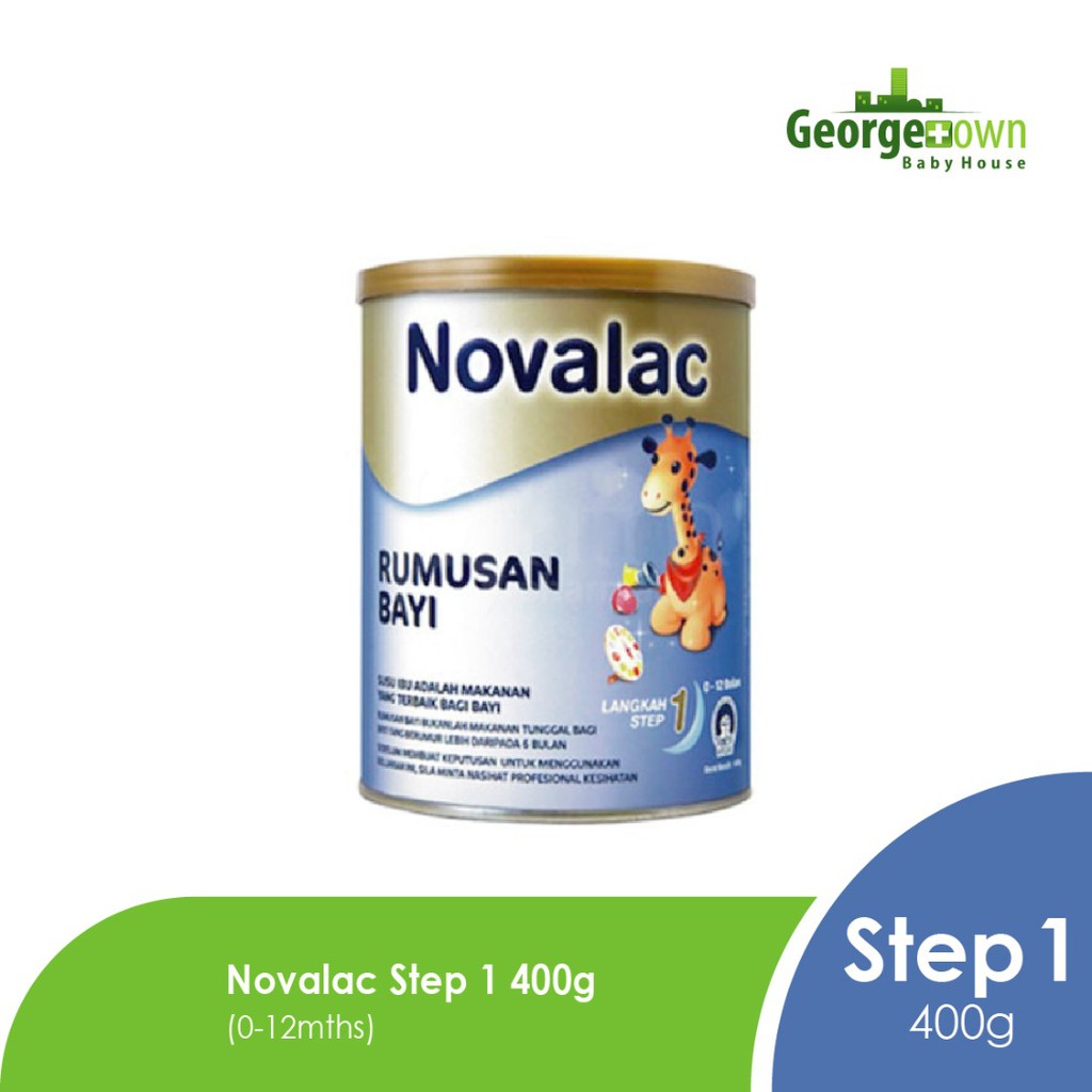 Novalac Step 1 0 12 Month 400g 800g Shopee Malaysia