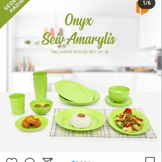 Onyx seiv amarillis Melamine