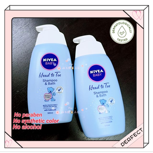 nivea head to toe wash