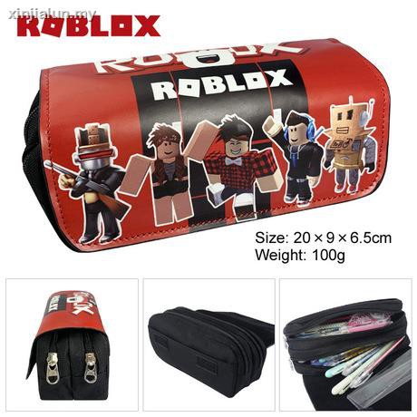 Roblox Virtual World Double Canvas Zipper Large Capacity Pen Bag Purse Supplies Pencil Case Students Shopee Malaysia - purse test roblox