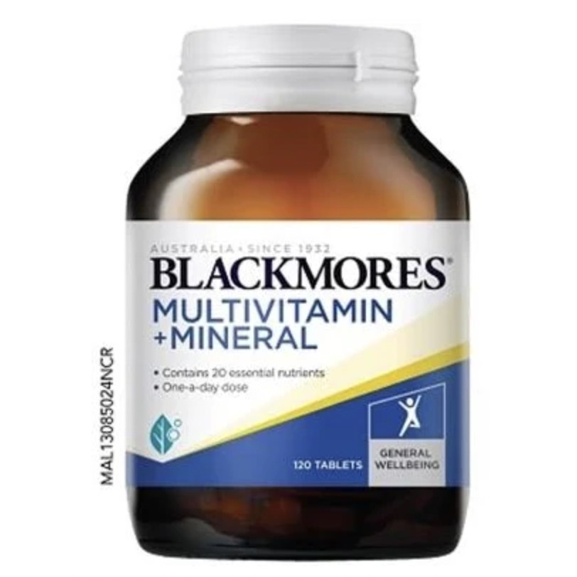 BLACKMORES MULTIVITAMIN + MINERAL TABS 120S EXP08/2023 | Shopee Malaysia