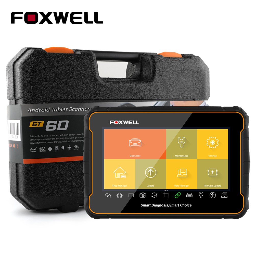 Foxwell GT60 Full System OBD2 Scanner Support Perodua and 