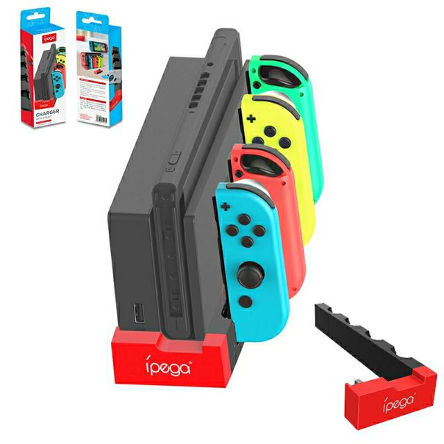 NINTENDO SWITCH NS JOYCON CHARGER JOY CON CHARGER WITH 4 CHARGING