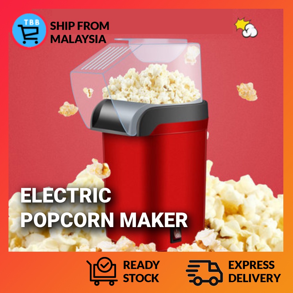 Popcorn Maker Popcorn Machine Portable Easy to Use Household Party Gathering Movie Date Mesin Popcorn Elektrik 迷你小型爆米花机