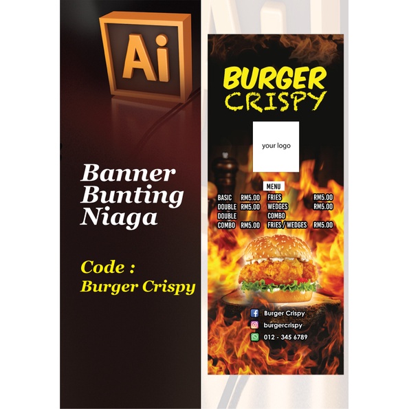 BUNTING BURGER CRISPY