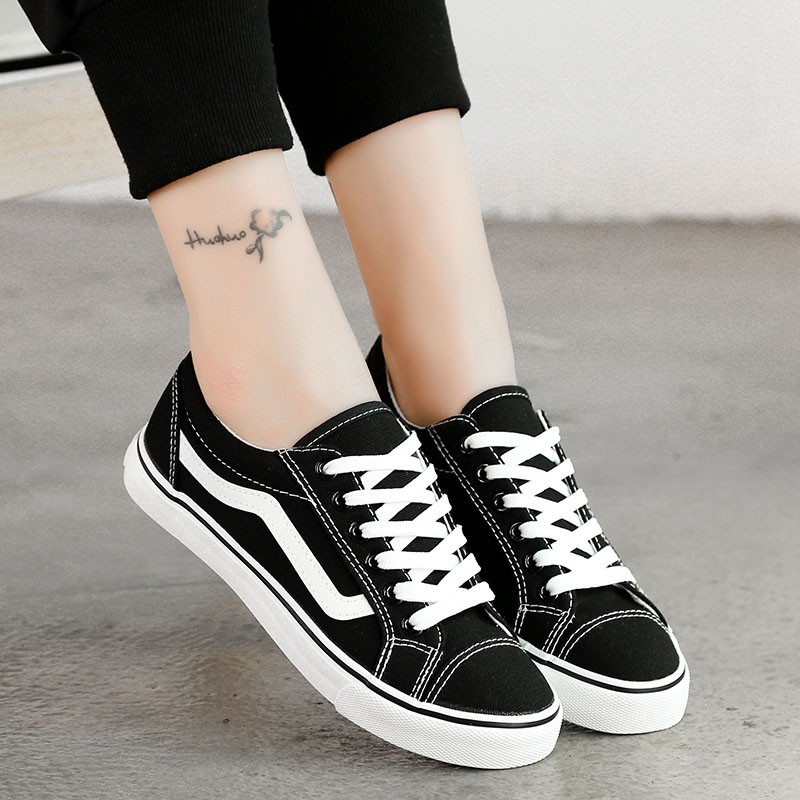 VANS Couples Canvas Shoe Men Women Sneakers Casual ...