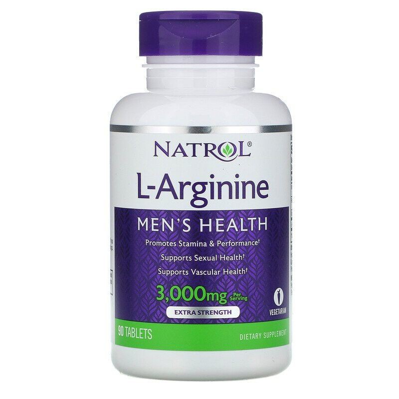 Buy Natrol L Arginine Extra Strength 3 000 Mg 90 Tablets Seetracker Malaysia