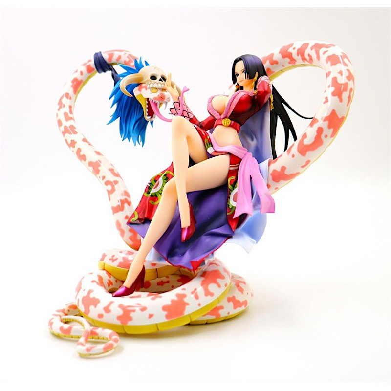 One Piece Portrait Of Pirates Neo Maximum P O P Boa Hancock With Snake 15th Anniversary Pvc Anime Action Figure Model Shopee Malaysia