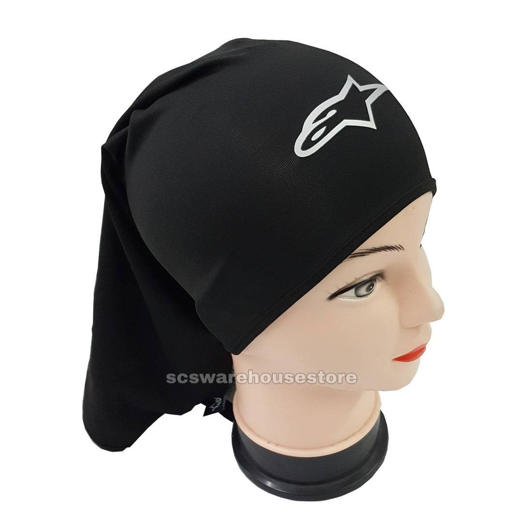  Head  Cover Bendana ALPINESTAR Penutup Kepala  Sebelum Pakai 