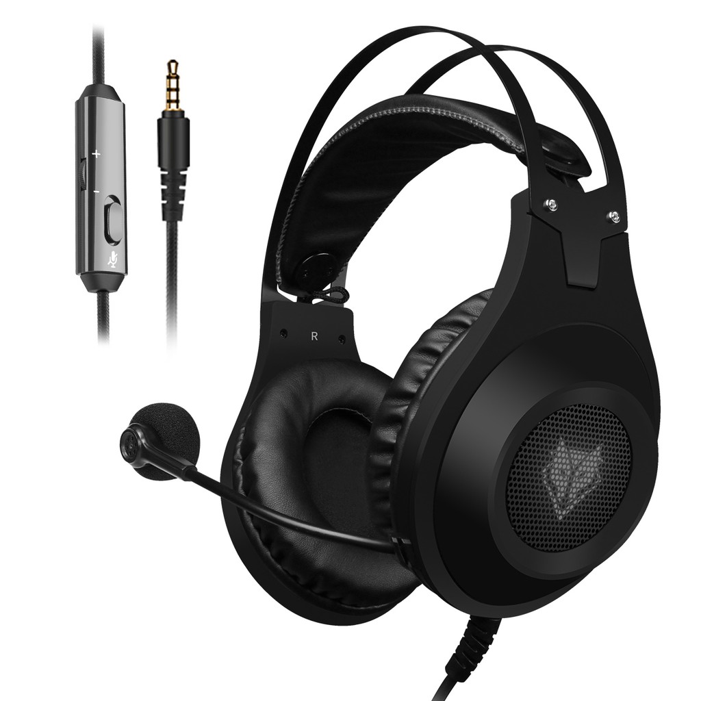NUBWO N2 PS4 Headset 3.5mm Bass Gaming Headphone With Microphone for PC