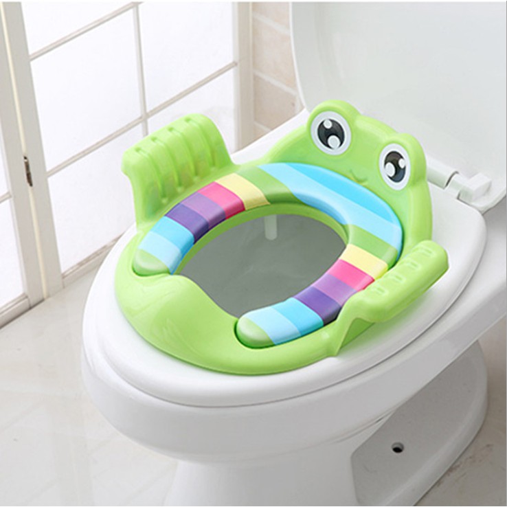 potty with high splash guard