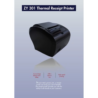 Thermal Receipt Printer ZYWELL MP801ZY/ ZY301