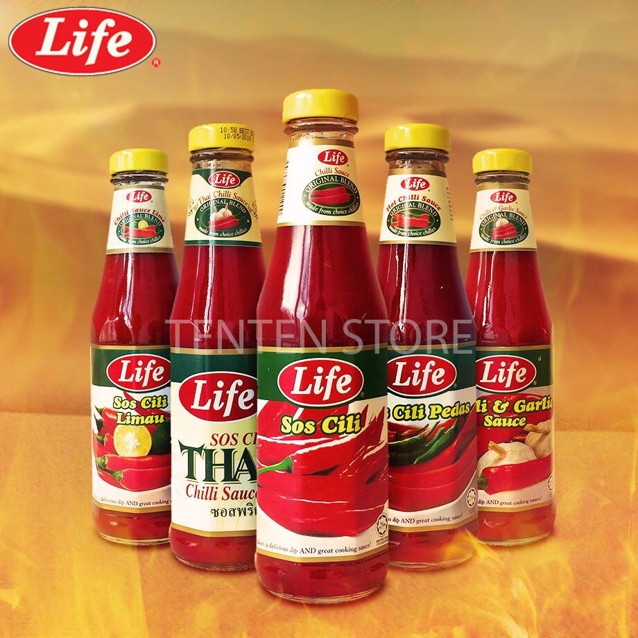 [20 TYPE] Life Sauce Chilli / Tomato / Mayonnaise / Black Pepper / Hoisin / Bbq / Ginger