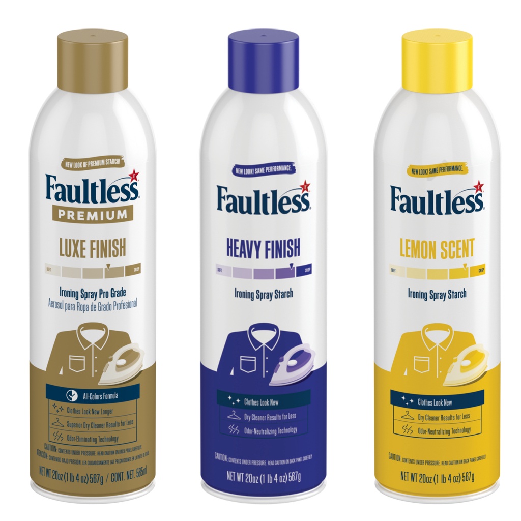 Faultless [ Heavy Finish / Lemon Scent / Premium Luxe Finish ] Ironing